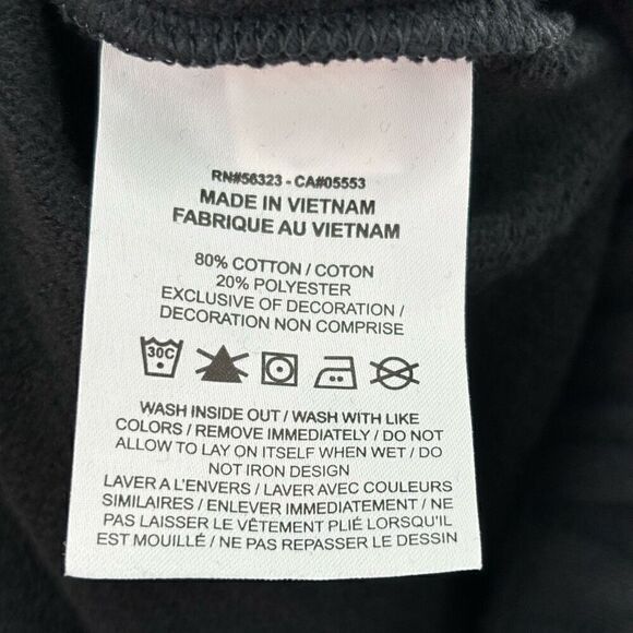 Nike Standard Fit Mid Rise Sweatpants Black Women’s 1X NWT - Picture 11 of 14